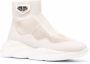 Philipp Plein sock-style chunky sneakers Neutrals - Thumbnail 2