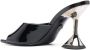 Philipp Plein square-toe heeled sandals Black - Thumbnail 3