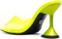 Philipp Plein square-toe heeled sandals Yellow - Thumbnail 3