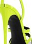 Philipp Plein square-toe patent leather sandals Yellow - Thumbnail 4