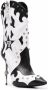 Philipp Plein star print Cowboy boots Black - Thumbnail 2