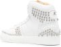 Philipp Plein Stars leather high-top sneakers White - Thumbnail 3