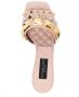 Philipp Plein studded square-toe sandals Pink - Thumbnail 4
