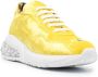 Philipp Plein velvet low-top sneakers Yellow - Thumbnail 2