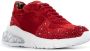Philipp Plein Velvet Studs low-top sneakers Red - Thumbnail 2