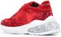 Philipp Plein Velvet Studs low-top sneakers Red - Thumbnail 3