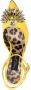 Philipp Plein vernice 110mm crystal-embellished pumps Yellow - Thumbnail 4