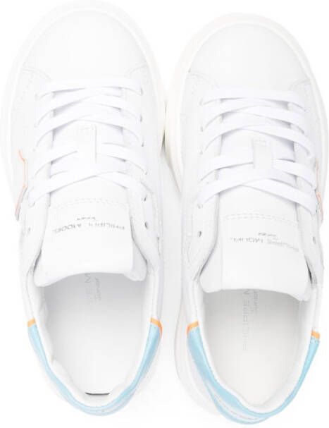 Philippe Model Kids lace-up low-top sneakers White