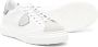 Philippe Model Kids logo-patch leather sneakers White - Thumbnail 2