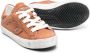 Philippe Model Kids logo-patch low-top sneakers Brown - Thumbnail 2