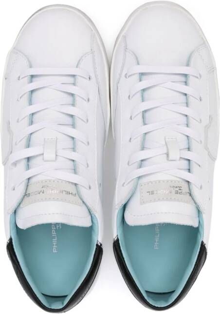 Philippe Model Kids Paris leather sneakers White