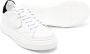 Philippe Model Kids Temple lace-up leather sneakers White - Thumbnail 2