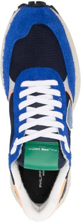 Philippe Model Paris Antibes leather low-top sneakers Blue
