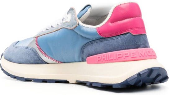 Philippe Model Paris Antibes leather low-top sneakers Blue