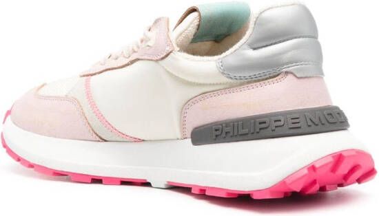 Philippe Model Paris Antibes leather low-top sneakers Pink