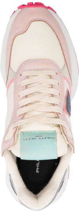 Philippe Model Paris Antibes leather low-top sneakers Pink