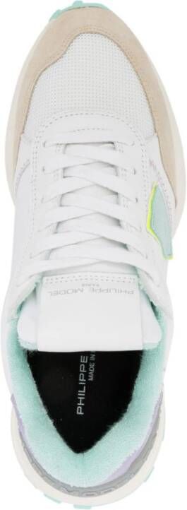 Philippe Model Paris Antibes logo-patch sneakers White