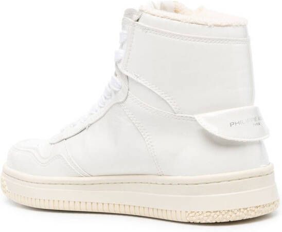 Philippe Model Paris lace-up high-top sneakers White