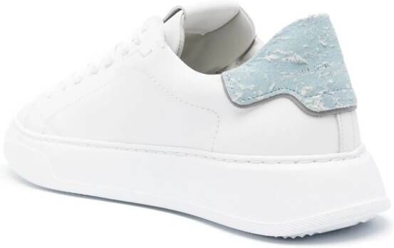 Philippe Model Paris lace-up leather sneakers White