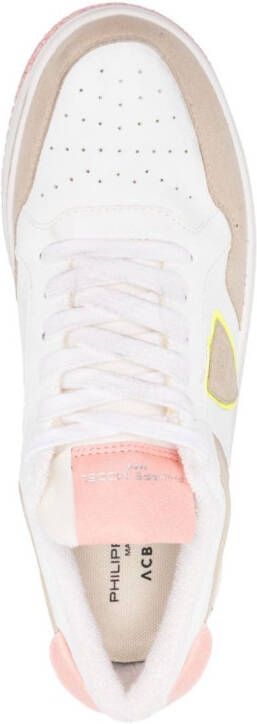 Philippe Model Paris leather low-top sneakers White