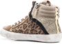 Philippe Model Paris leopard-print hi-top sneakers Neutrals - Thumbnail 3