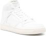 Philippe Model Paris logo-patch high-top sneakers White - Thumbnail 2