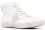 Philippe Model Paris logo-patch high-top sneakers White - Thumbnail 2