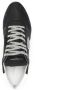 Philippe Model Paris logo-patch lace-up sneakers Black - Thumbnail 4