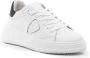 Philippe Model Paris logo-patch leather sneakers White - Thumbnail 2