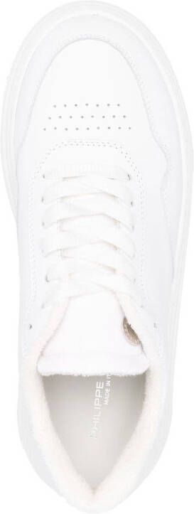 Philippe Model Paris low-top leather sneakers White