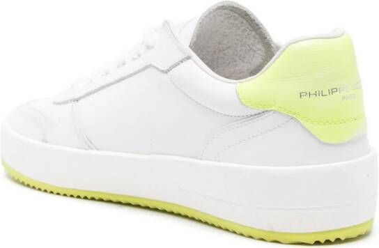 Philippe Model Paris Lyon logo-patch sneakers White