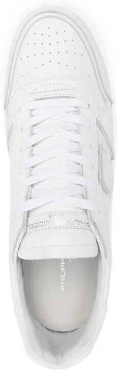 Philippe Model Paris Nice leather sneakers White