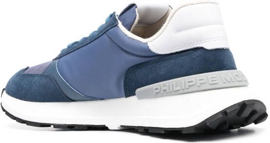 Philippe Model Paris panelled-design low-top sneakers Blue
