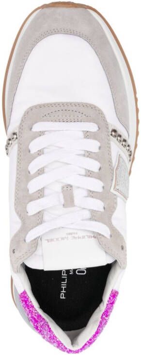 Philippe Model Paris panelled-design low-top sneakers White