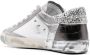 Philippe Model Paris panelled logo-patch sneakers Silver - Thumbnail 3