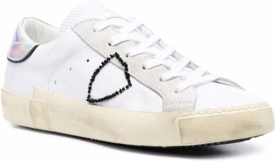 Philippe Model Paris Prsx Broderie sneakers White