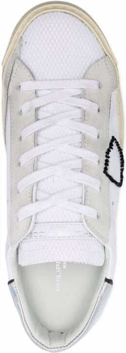 Philippe Model Paris Prsx Broderie sneakers White