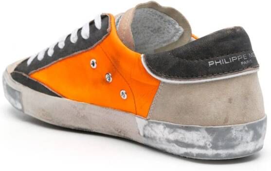 Philippe Model Paris Prsx distressed-effect sneakers Orange