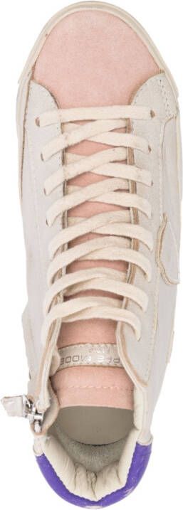 Philippe Model Paris PRSX leather high-top sneakers White