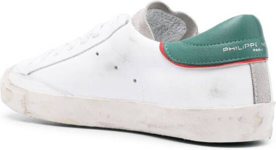 Philippe Model Paris PRSX leather low-top sneakers White