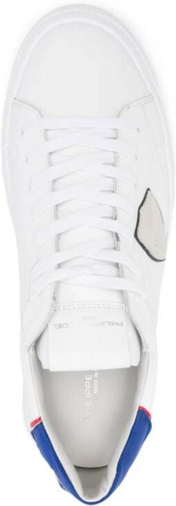 Philippe Model Paris Prsx logo-patch leather sneakers White