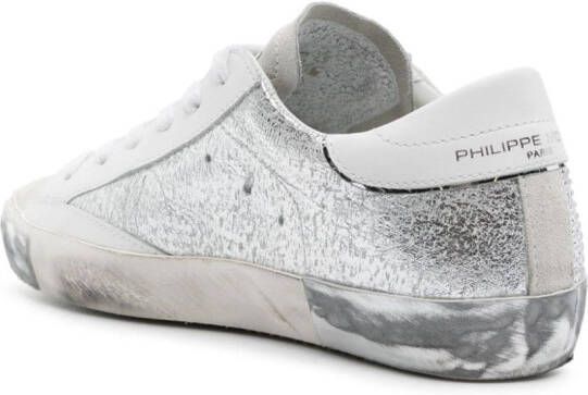 Philippe Model Paris Prsx rhinestone-detailed sneakers Grey