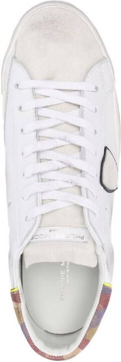 Philippe Model Paris round-toe low-top sneakers White