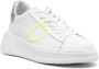 Philippe Model Paris Temple leather low-top sneakers White - Thumbnail 2