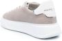Philippe Model Paris Temple leather sneakers Grey - Thumbnail 3