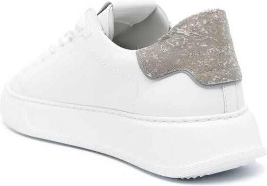 Philippe Model Paris Temple leather sneakers White
