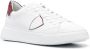 Philippe Model Paris Temple low-top leather sneakers White - Thumbnail 2