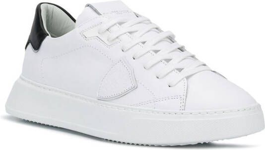 Philippe Model Paris Temple low-top sneakers White