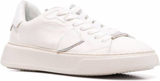 Philippe Model Paris Temple low-top sneakers White