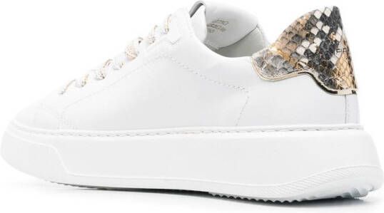 Philippe Model Paris Temple Veau Python low-top sneakers White